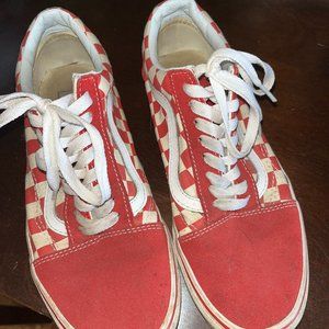 Red Checkered Old Skool Vans